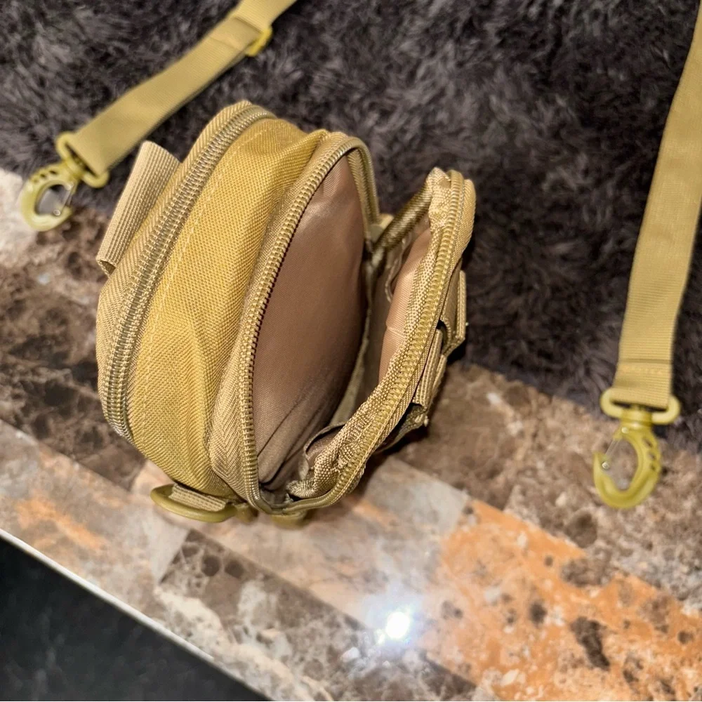 Olive Green Men's Crossbody Bag